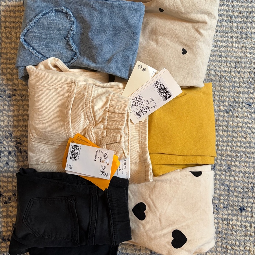 Lot of H&M Girls Pants Size 6